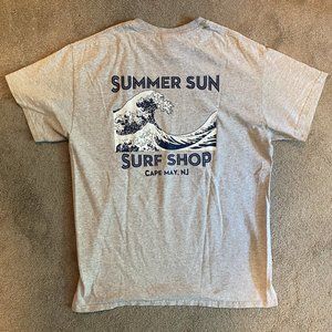 Surf Shop Logo Back Tee